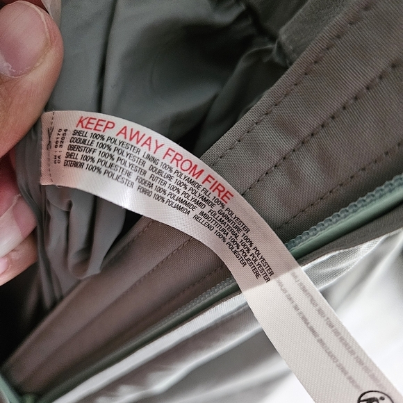 Free People Greyed Olive All Prepped Bibb Snow Jumpsuit NWT - Picture 14 of 14